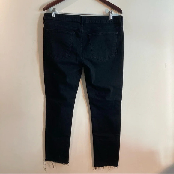 RICH & SKINNY Sz 32  Skinny Mid-Rise Raw Hem Jeans - Picture 8 of 8